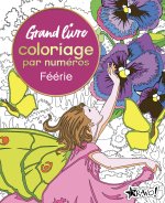 Grand livre coloriage par numéros - Féérie