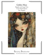 Golden Muse Cross Stitch Pattern - Regular Size Edition