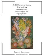 Wild Flowers of Ceres, South Africa Cross Stitch Pattern - Marianne North - Regular Size Edition
