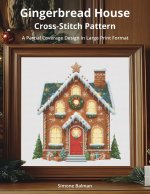 Gingerbread House Cross-Stitch Pattern