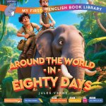 Around the World in Eighty Days (Smart Hippo My First English Book Library)