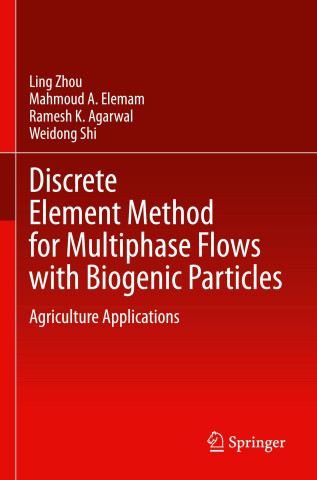 Discrete Element Method for Multiphase Flows with Biogenic Particles