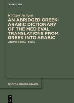 An Abridged Greek and Arabic Dictionary of the Medieval Translations from Greek into Arabic (AB AD)
