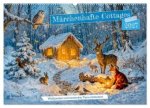 Märchenhafte Cottages - Waldzauber und versteckte Tiere entdecken! (Wandkalender 2027 DIN A2 quer), CALVENDO Monatskalender