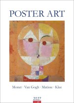 Poster Art Kalender 2027 - Monet Van Gogh Matisse Klee