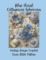 Blue Floral Cottagecore Ephemera