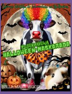 Zwierzakowa Halloween-Maskarada, czyli Urocza książka do kolorowania na Halloween