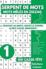 Serpent de Mots Mêlés en Zigzag