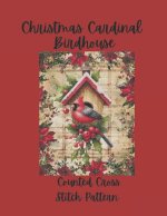Christmas Cardinal Birdhouse