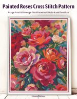Painted Roses Cross Stitch Pattern
