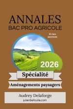 Annales bac pro agri Amenagements paysagers 2026
