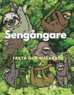 Sengångare fakta och målarbok