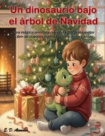 UN DINOSAURIO BAJO EL ÁRBOL DE NAVIDAD