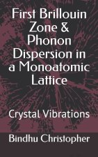 First Brillouin Zone & Phonon Dispersion in a Monoatomic Lattice