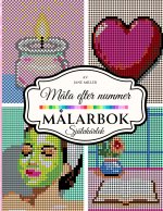 Måla efter nummer målarbok
