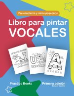 Libro para pintar vocales