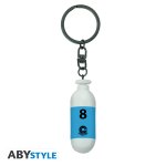 DRAGON BALL - Keychain 3D - DBZ/Blue Plastic Capsule X4