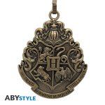HARRY POTTER - Keychain 3D - Hogwarts’ Crest - MADE IN FRANCE X4 *