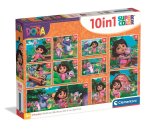 Puzzle 10 w 1. Super kolor. Dora The Explorer