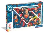 Puzzle 104 elementów. Maxi. Super kolor. Superman