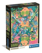 Puzzle 1000 elementów. Compact. Rick and Morty