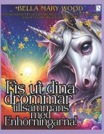 Enhörnings målarbok med affirmationer