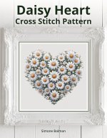 Daisy Heart Cross-Stitch Pattern