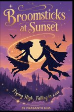Broomsticks at Sunset