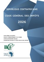 République Centrafricaine - Code général des impôts 2026