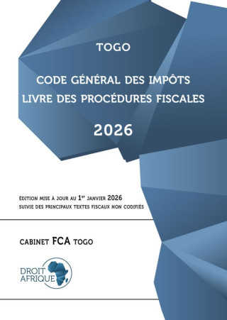 Togo - Code général des impôts 2026