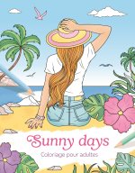 Sunny days - Coloriage pour adultes
