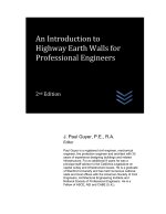 An Introduction to Highway Earth Walls for Professional Engineers