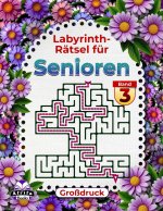Labyrinth-Rätsel für Senioren - Großdruck, Logik- und Denkbuch zur Gedächtnisförderung, Band 3