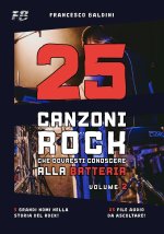 25 CANZONI ROCK CHE DOVRESTI CONOSCERE ALLA BATTERIA (Volume 2)