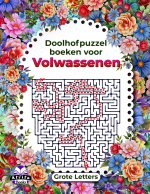 Doolhofpuzzelboeken voor volwassenen, grote letters, hersenkrakers voor hoge cognitieve vaardigheden