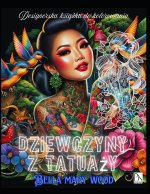 Dziewczyny z tatuaży Designerska książka do kolorowania