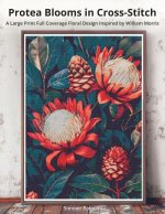 Protea Blooms in Cross-Stitch