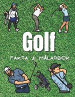 Fakta om Golf och målarbok