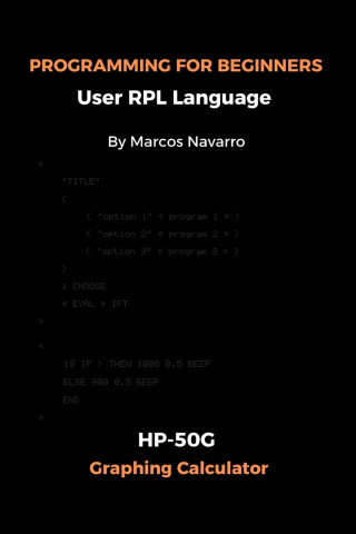 PROGRAMMING FOR BEGINNERS User RPL Language