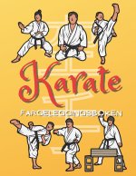 Karate fargeleggingsboken