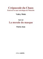 Crépuscule du Chaos Suivi de  La morale du masque
