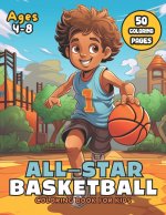 All-Star Basketball Coloring Book