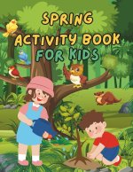 Spring Activity Book For Kids 2024