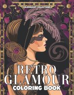 Retro Glamour Coloring Book