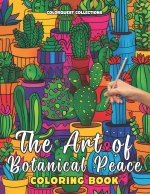 The Art of Botanical Peace Coloring Book
