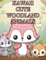 Kawaii Woodland Creatures Coloring Book