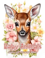 Cute Baby Animal Coloring Book