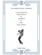 CALENTAMIENTO PROFESIONAL DE TROMBON N-1 POR JOSE PARDAL