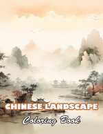 Chinese Landscape Coloring Book
