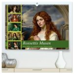 Rossettis Musen, neue Bilder zu symbolistischen Traumwelten (hochwertiger Premium Wandkalender 2027 DIN A2 quer), Kunstdruck in Hochglanz